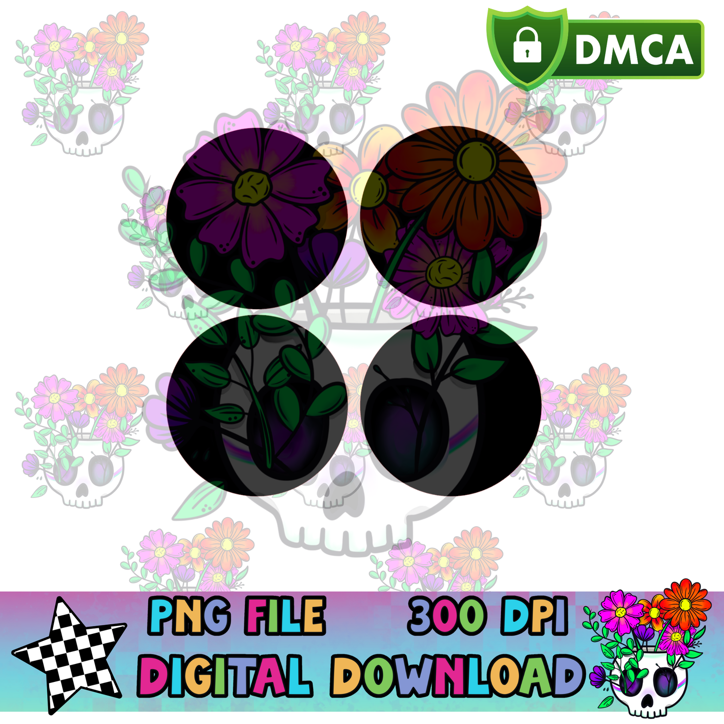 3" Circles - PNG