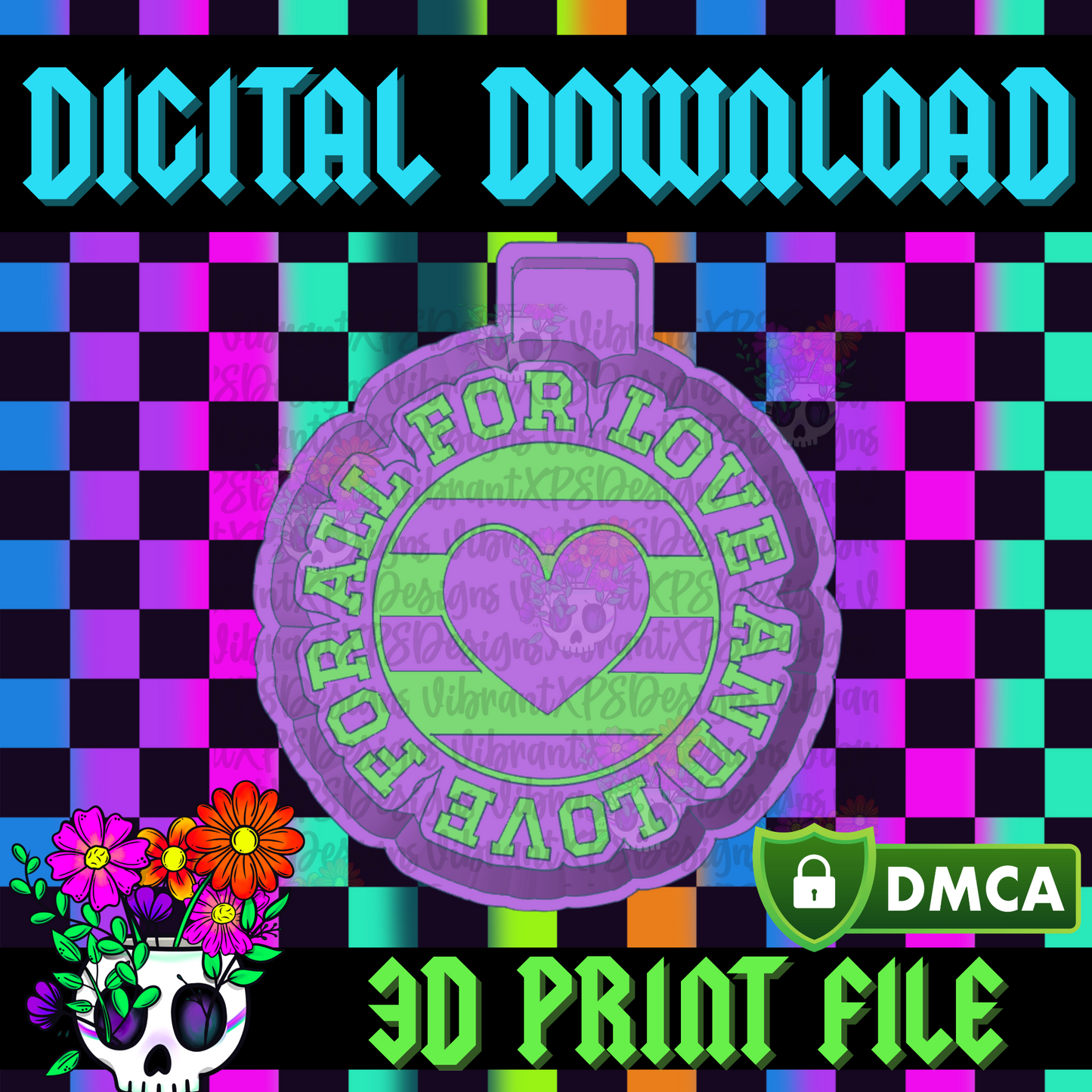 All for Love Mold Maker STL File