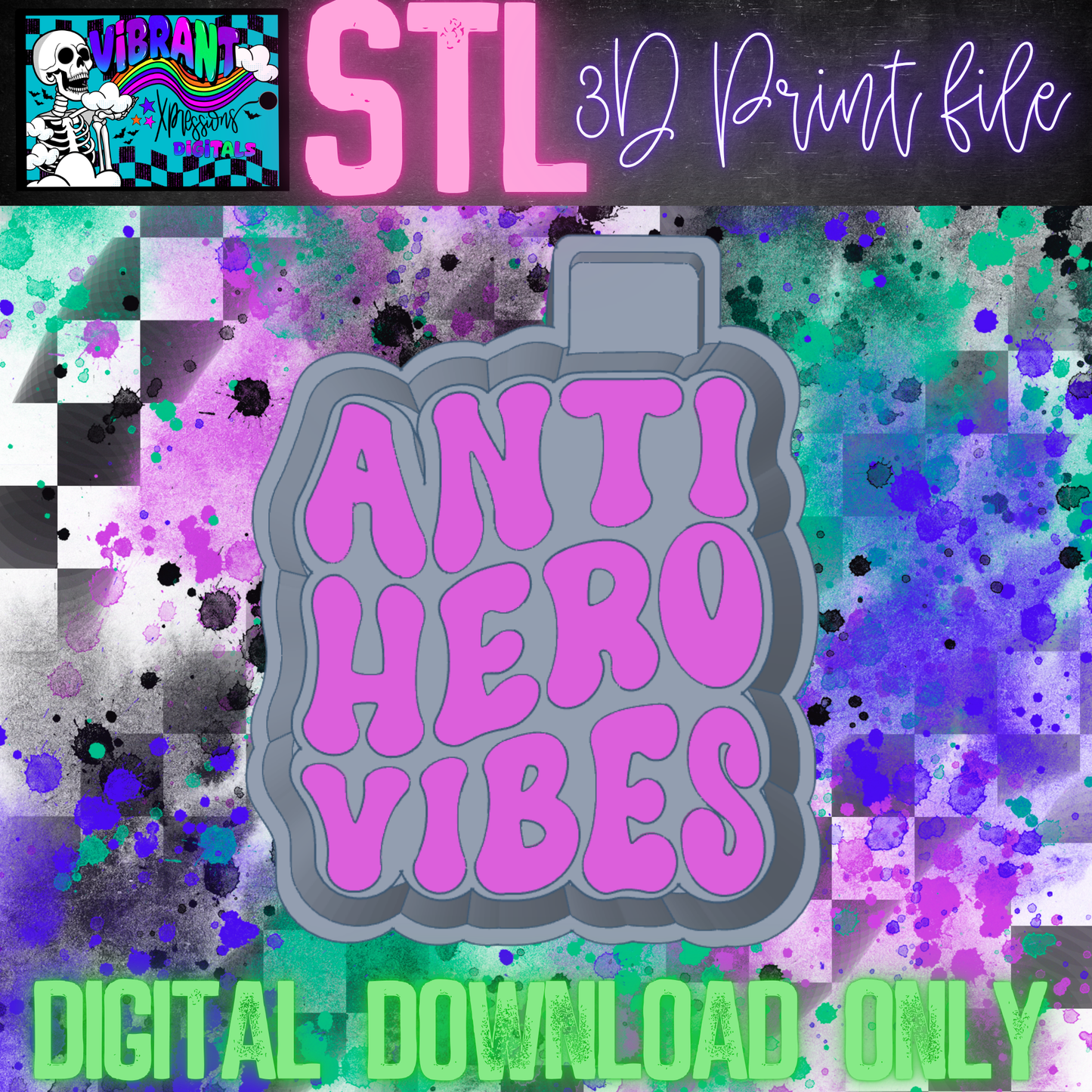 Anti Hero Vibes Mold Maker STL File