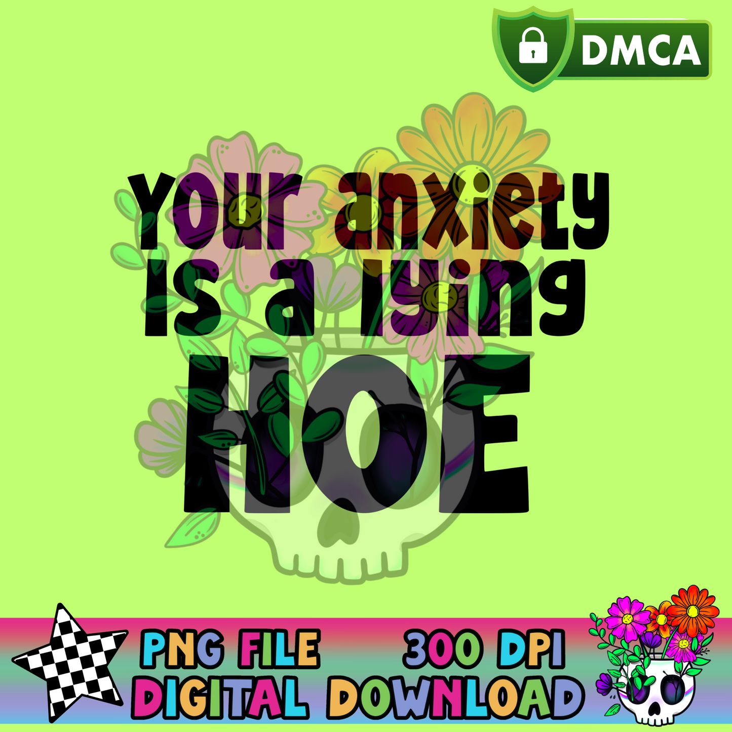 Anxiety Hoe- PNG