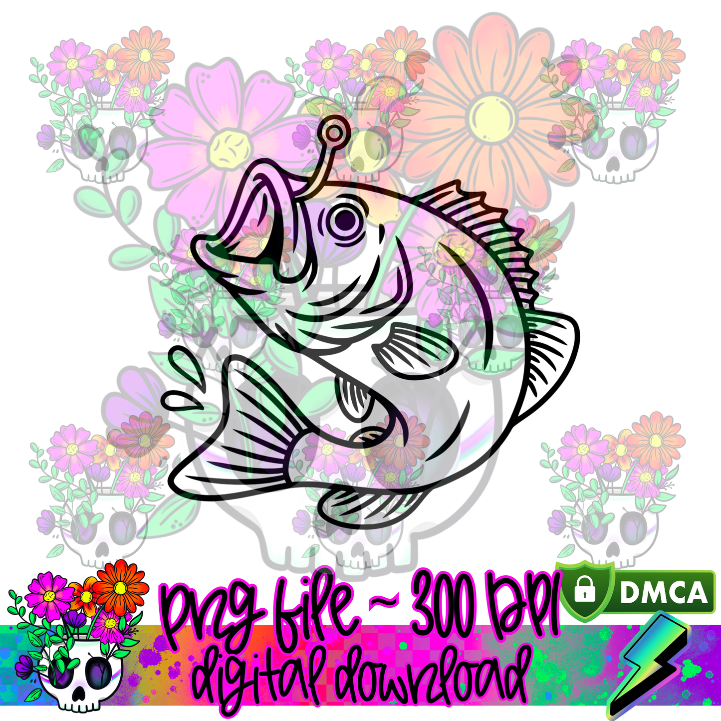 Bass Fish - PNG