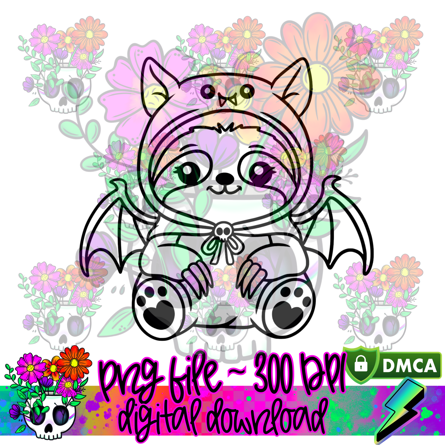 Bat Sloth - PNG