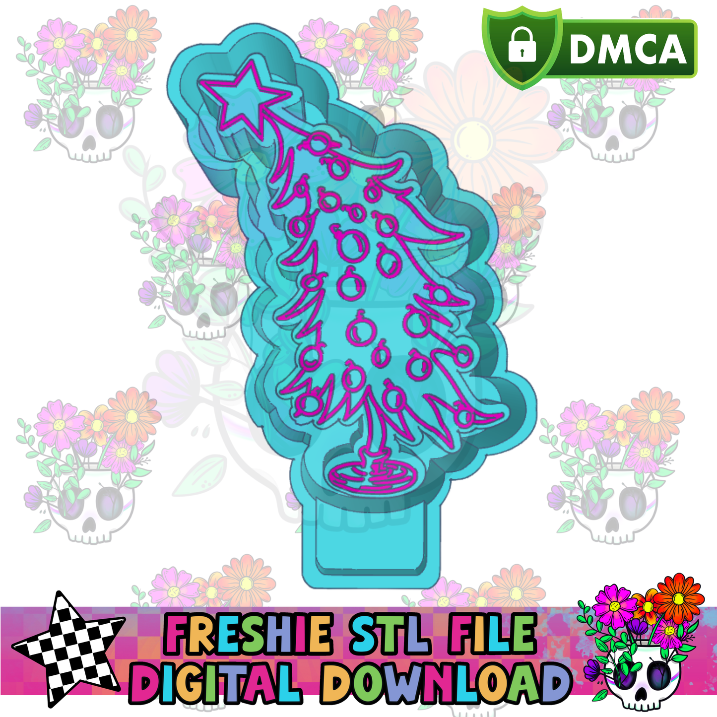 Bended "Who" Tree Mold Maker STL File