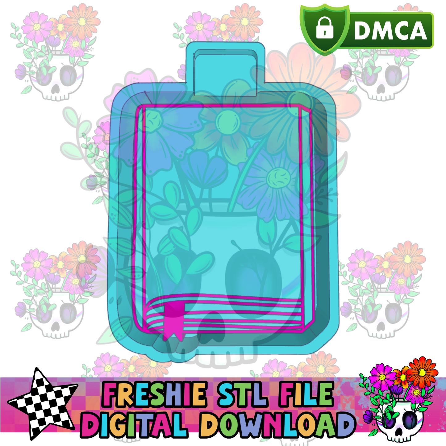 Book Front Mold Maker STL File