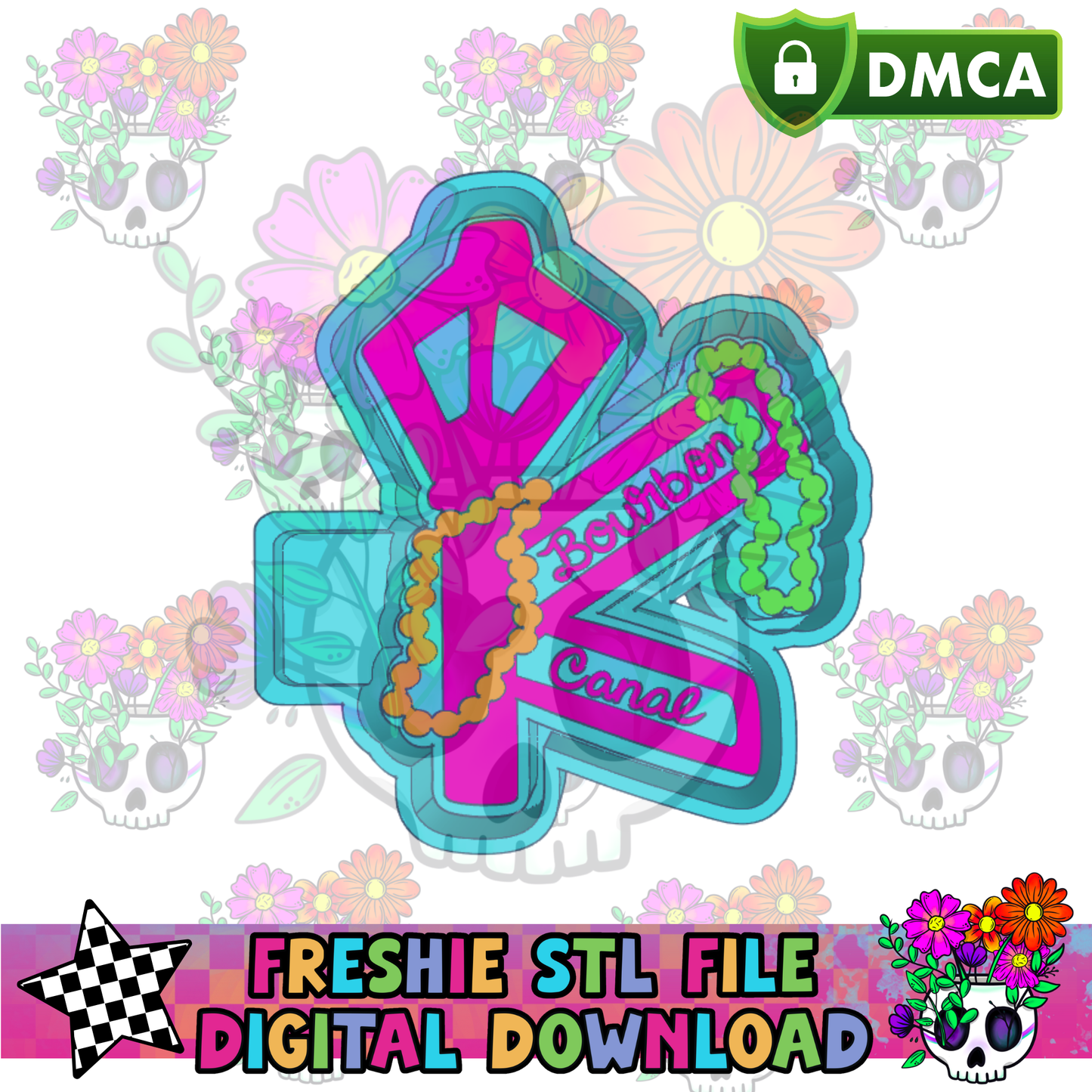 Bourbon Street Crossroads Mold Maker STL File