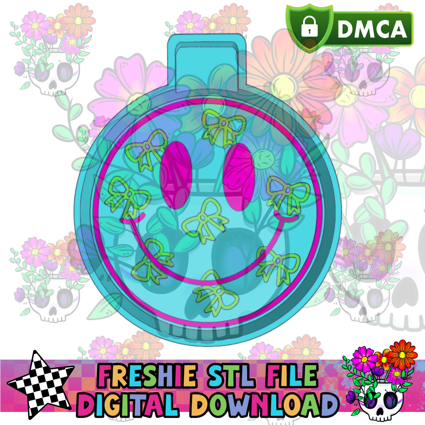 Bow Smile Mold Maker STL File