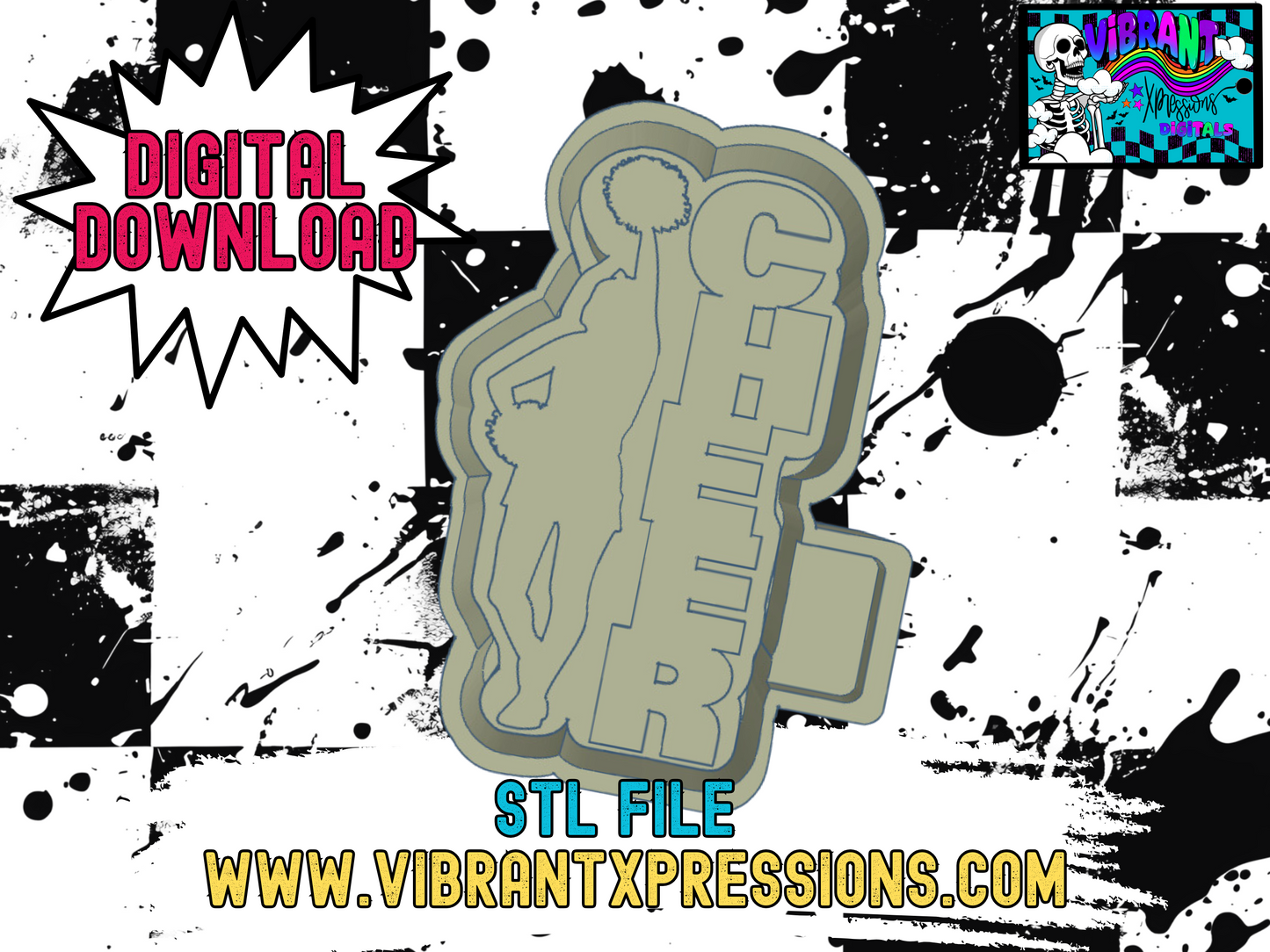 Cheer Mold Maker STL File