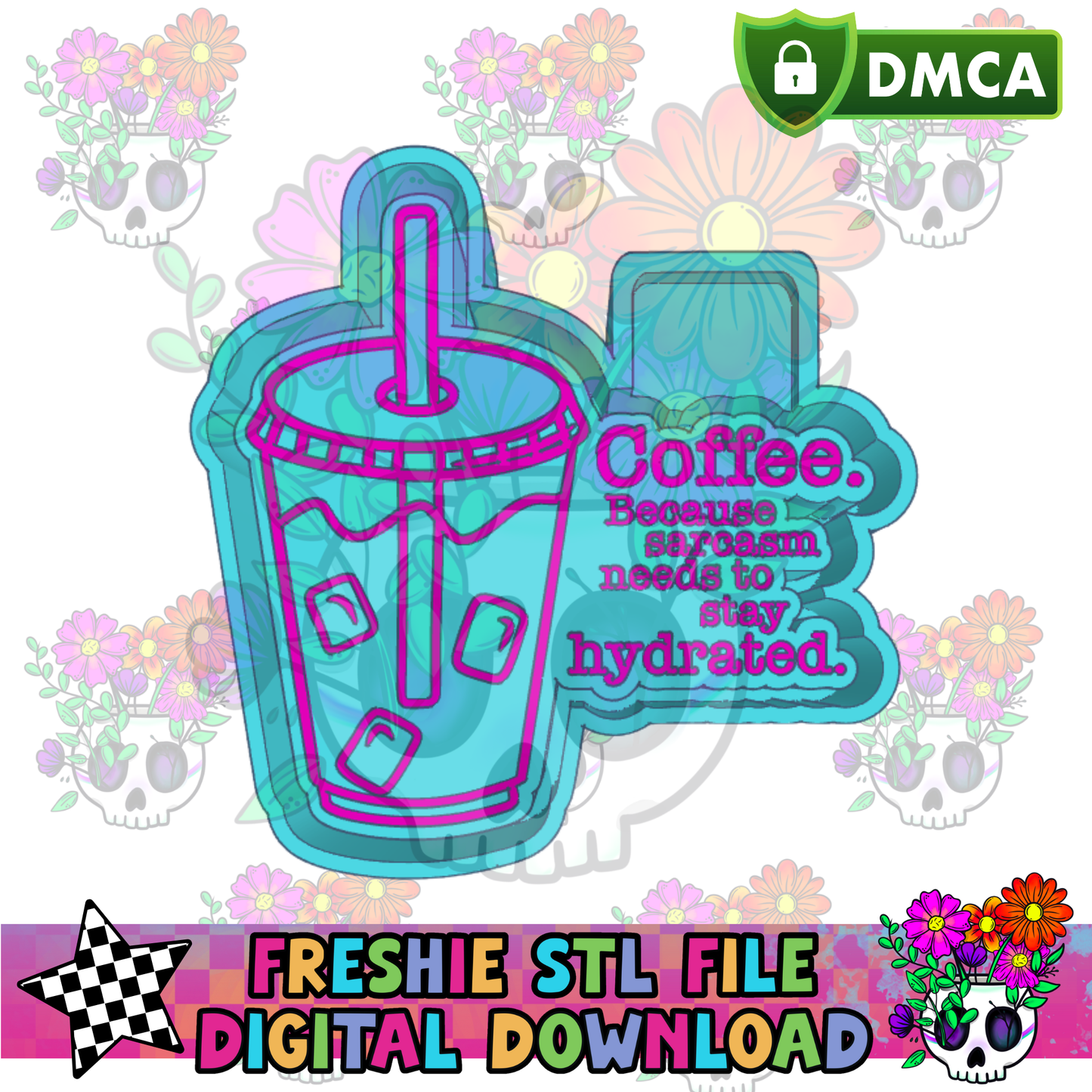 Coffee. Mold Maker STL File