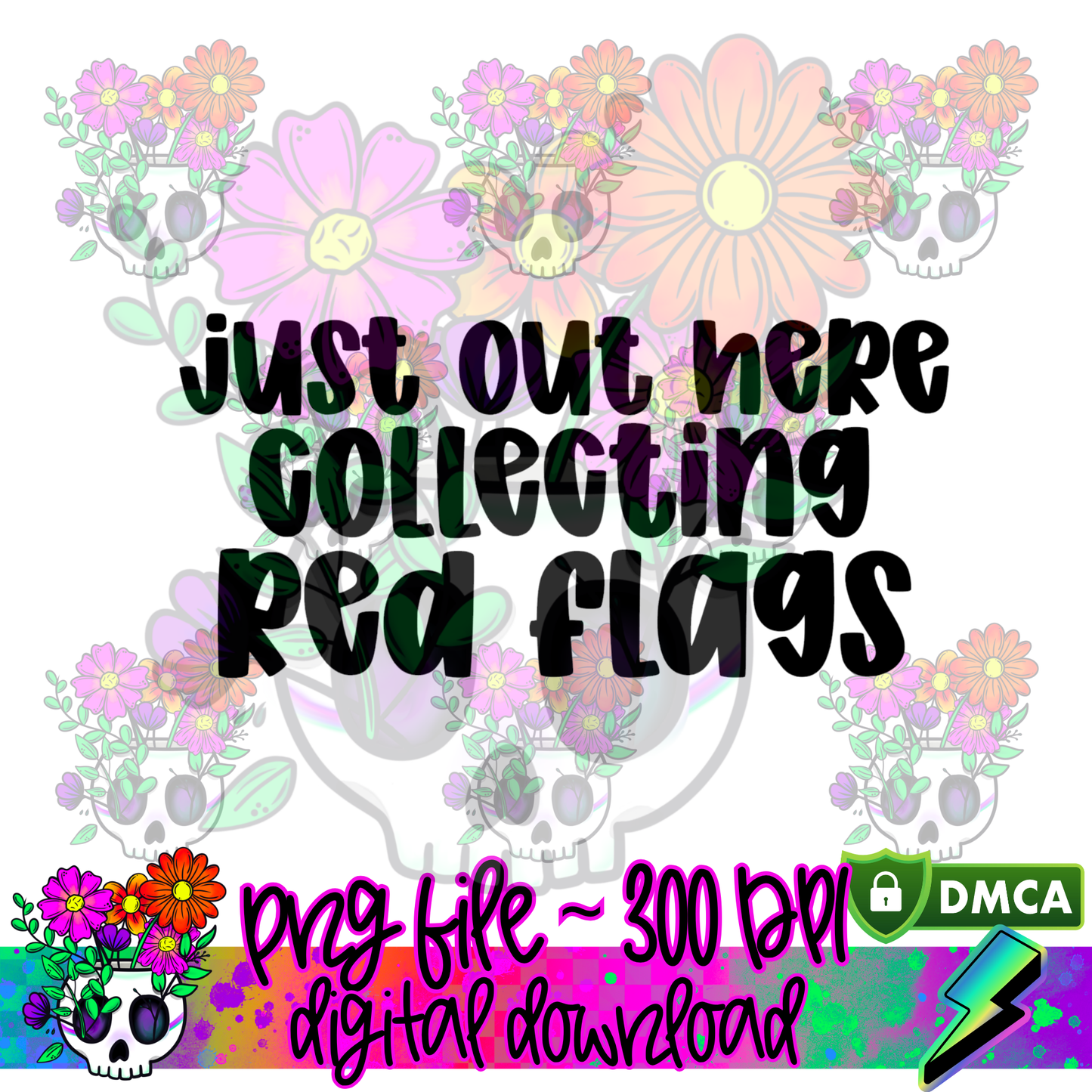 Collecting Red Flags - PNG