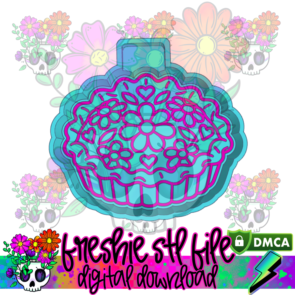 Daisy Pie Mold Maker STL File