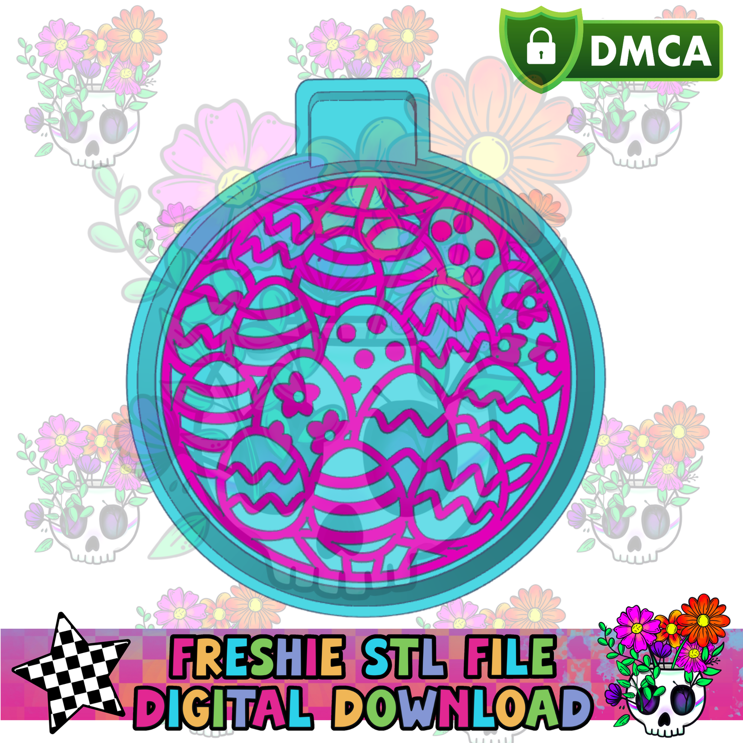 Easter Egg Disco Ball STL File