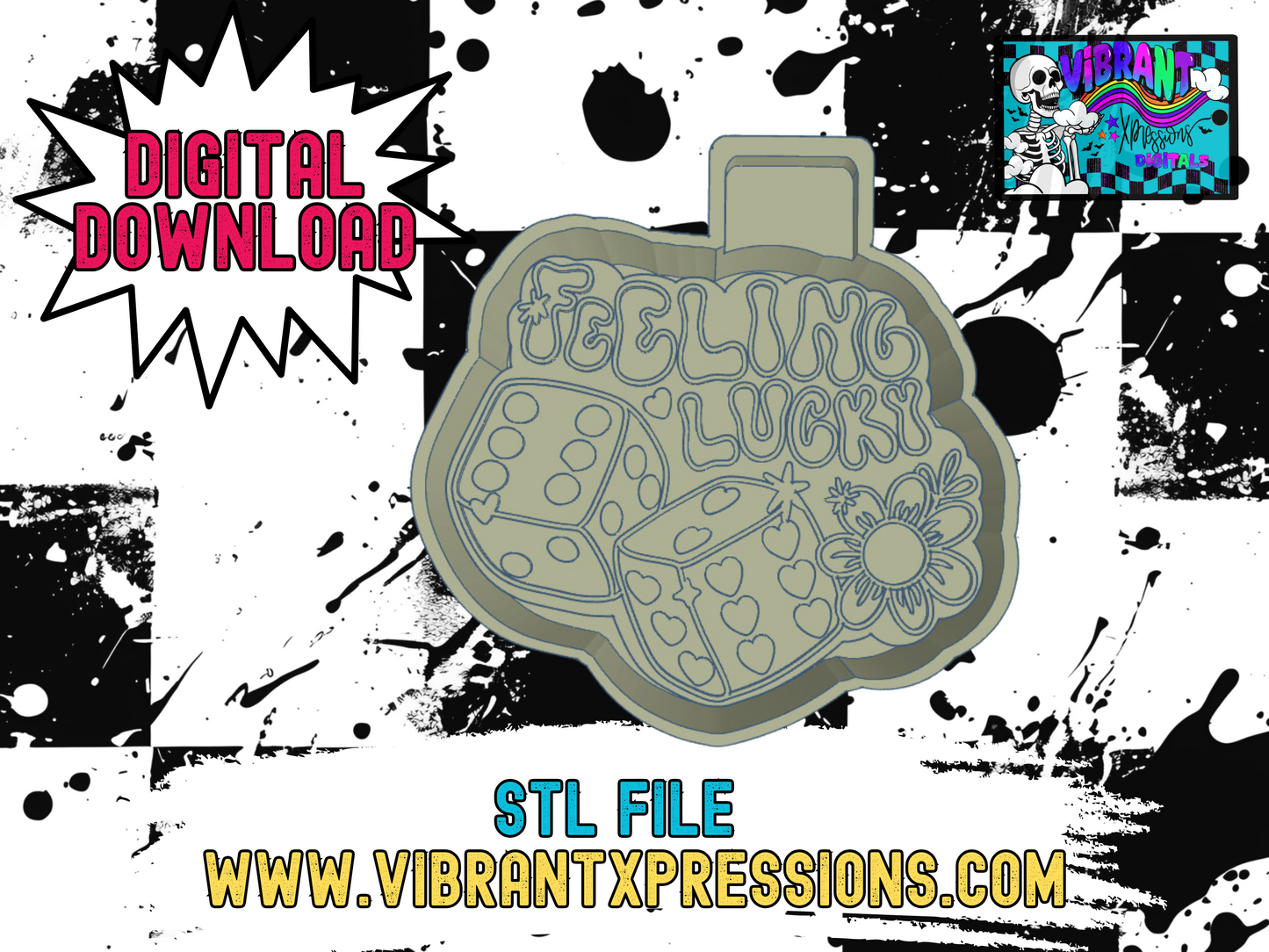 Felling Lucky Housing Mold Maker STL File