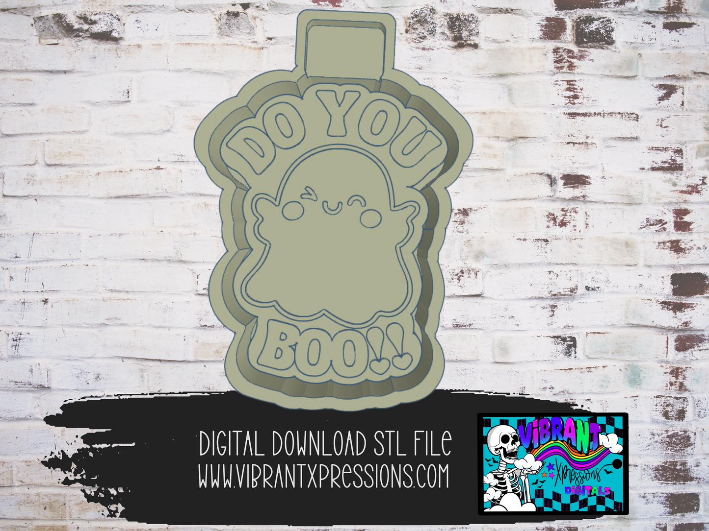 Do You Boo Mold Maker STL File