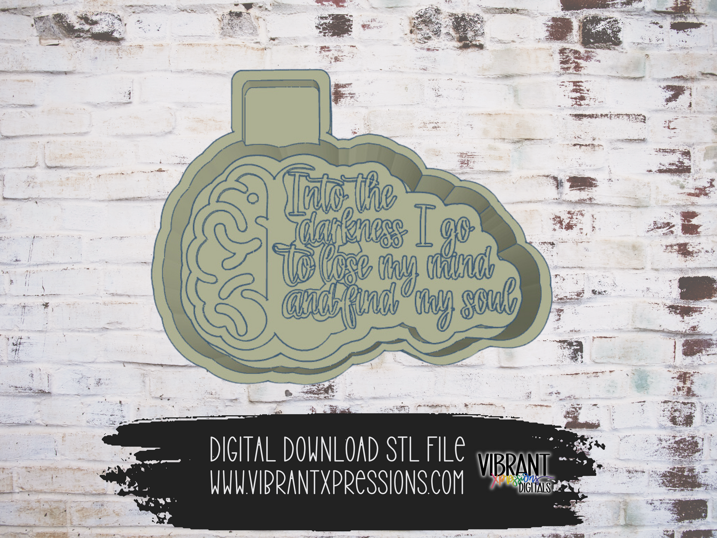 Into The Darkness Mold Maker STL File