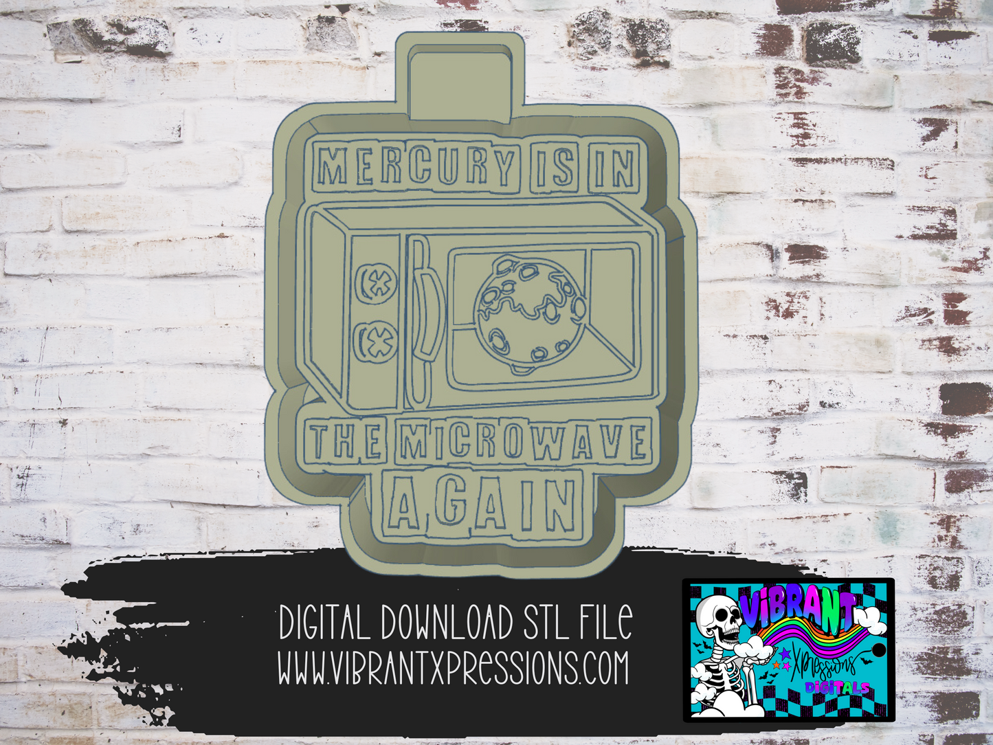 Mercury Is In The Microwave AGAIN STL File