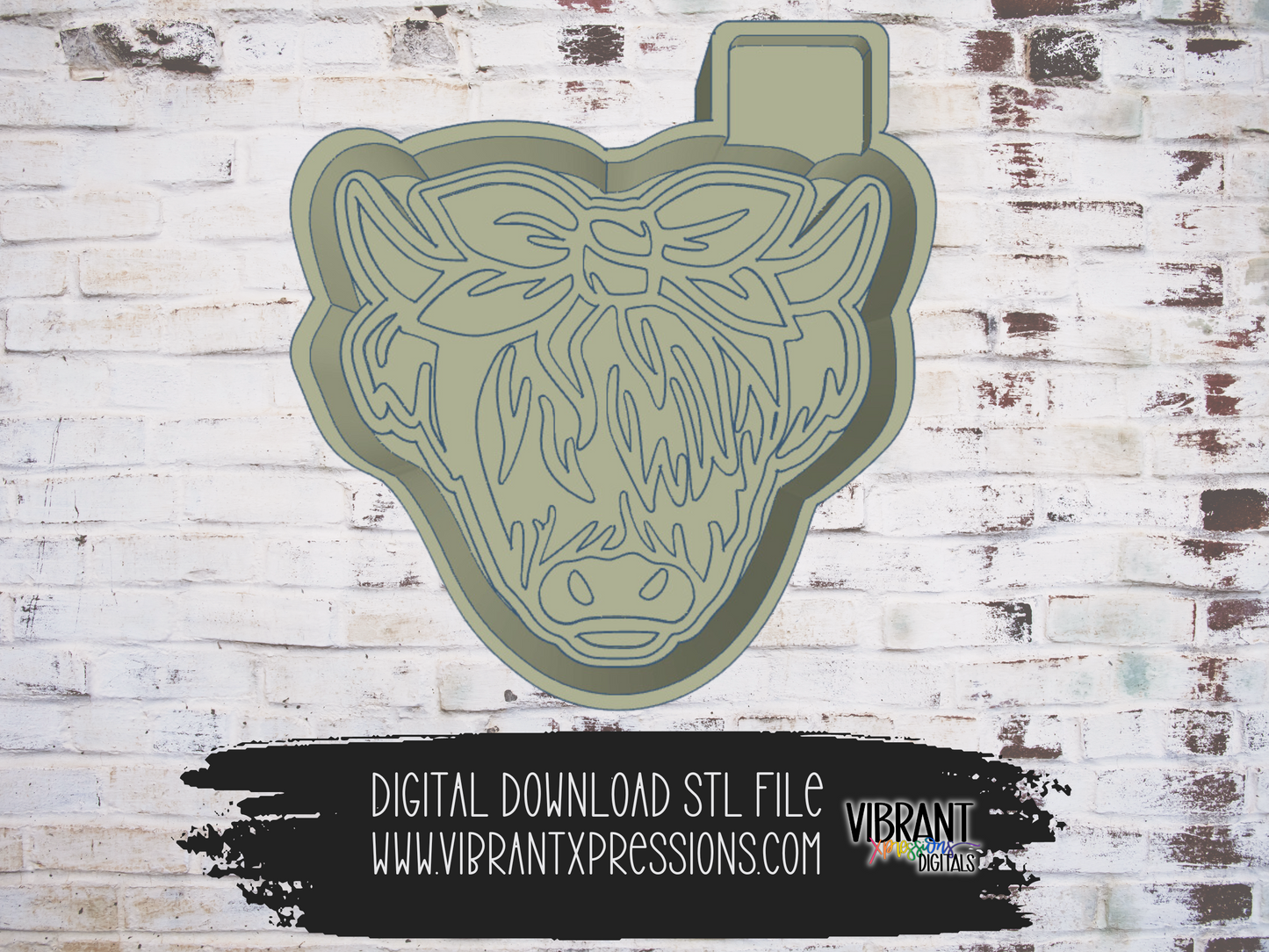 Ms Beauregard Heifer Mold Maker STL File