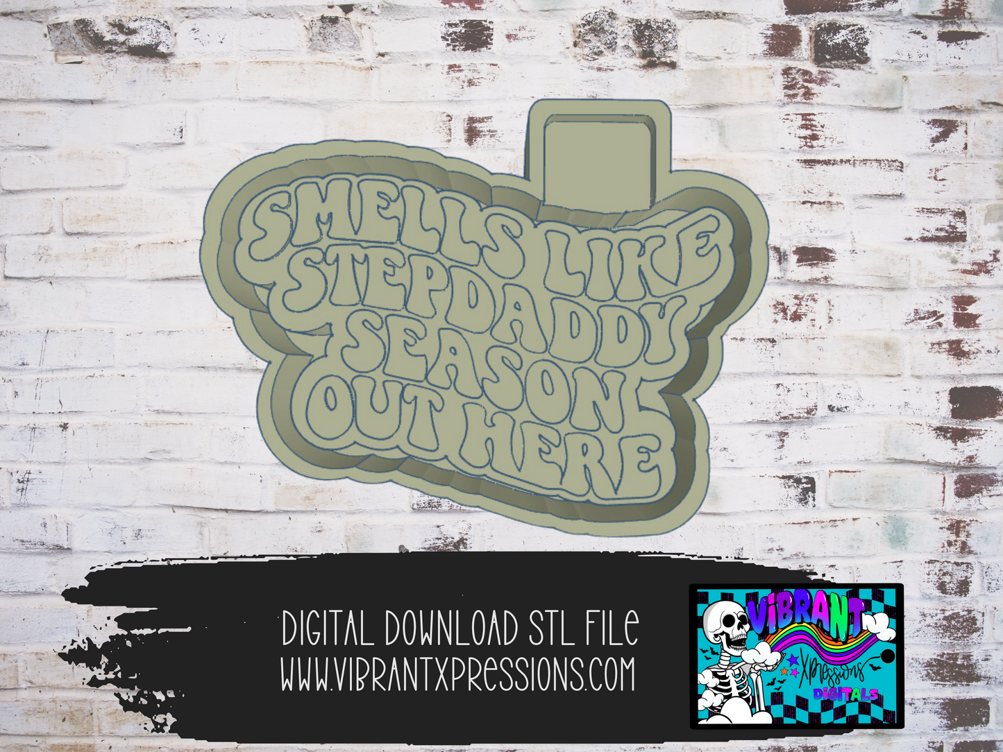 Smells Like Step Daddy Season Mold Maker STL File