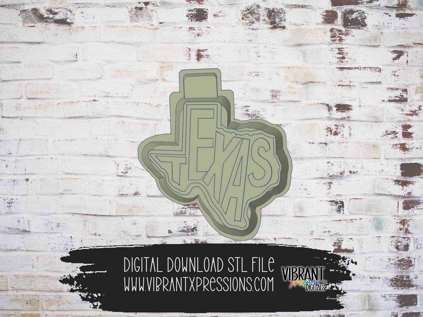 TX Texas Mold Maker STL File