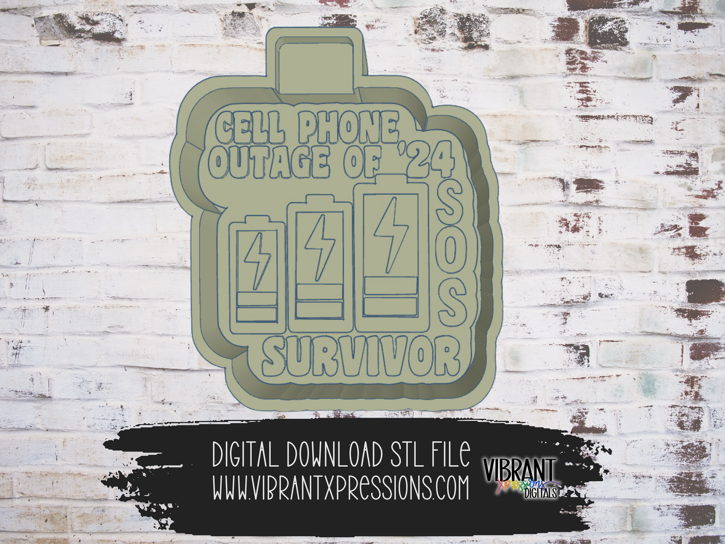 Outage Survivor Mold Maker STL File