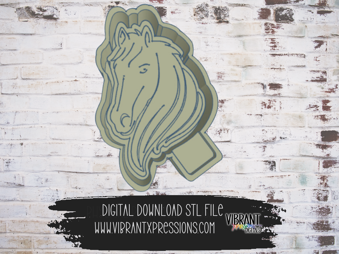 Horse Mold Maker STL File