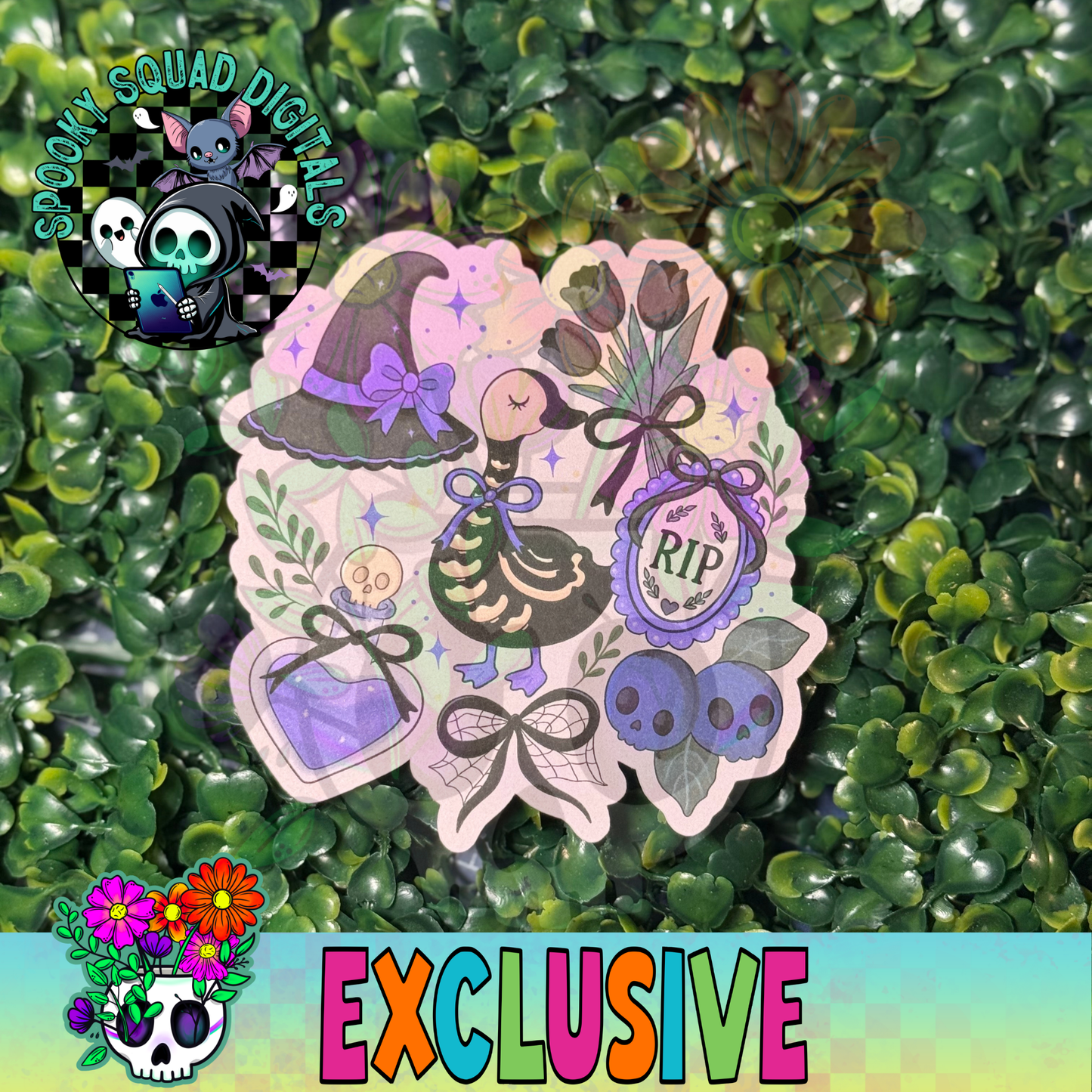 Spooky Grannycore - Cardstock EXCLUSIVE