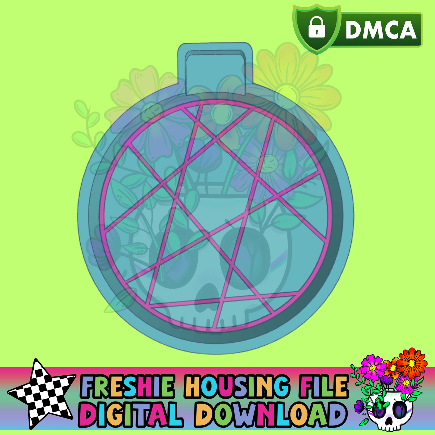 Geometric Circle Mold Maker STL File