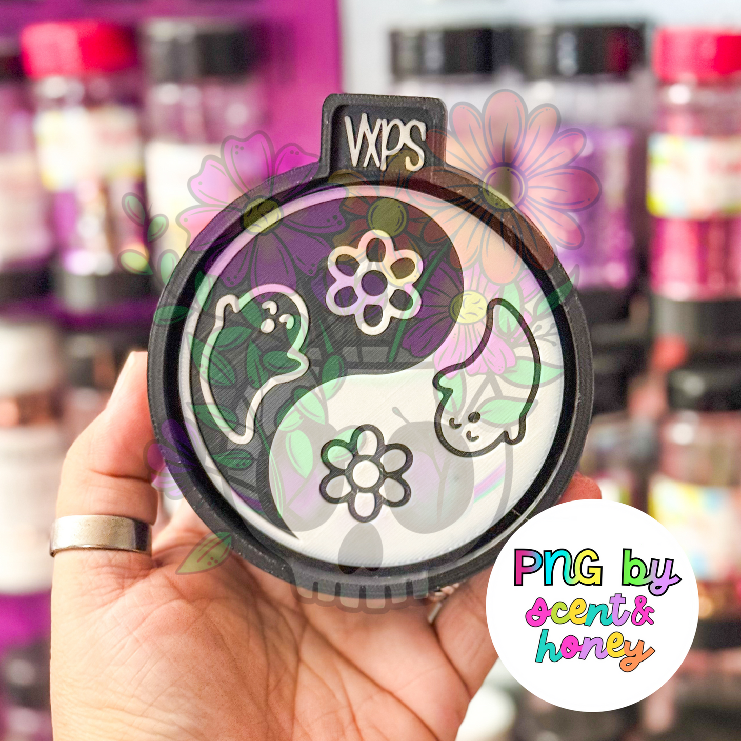 Ghost Yin and Yang – Semi Exclusive Freshie Mold