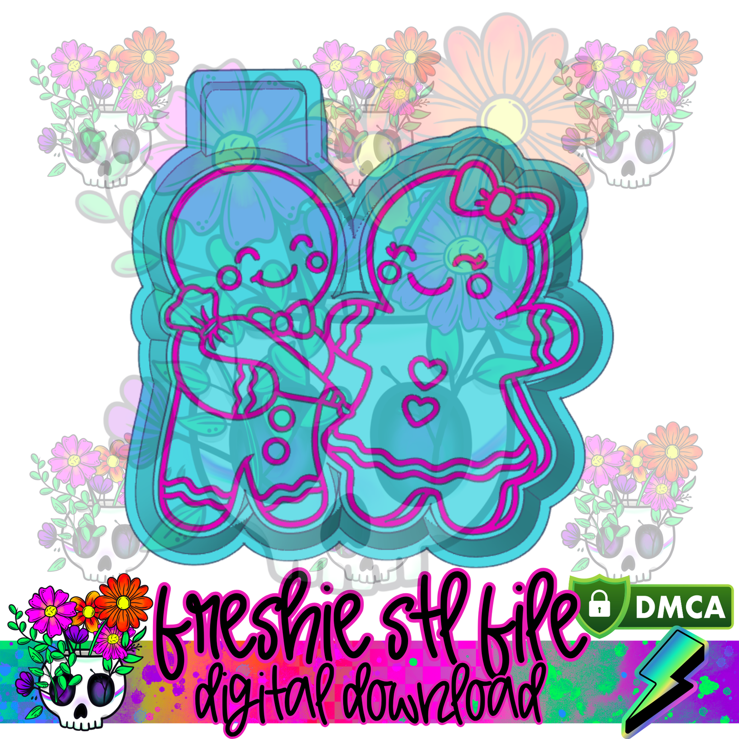 Gingerbread Decorating Mold Maker STL File