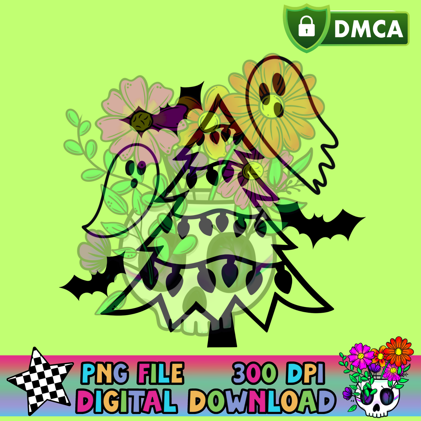 Haunted Christmas - PNG