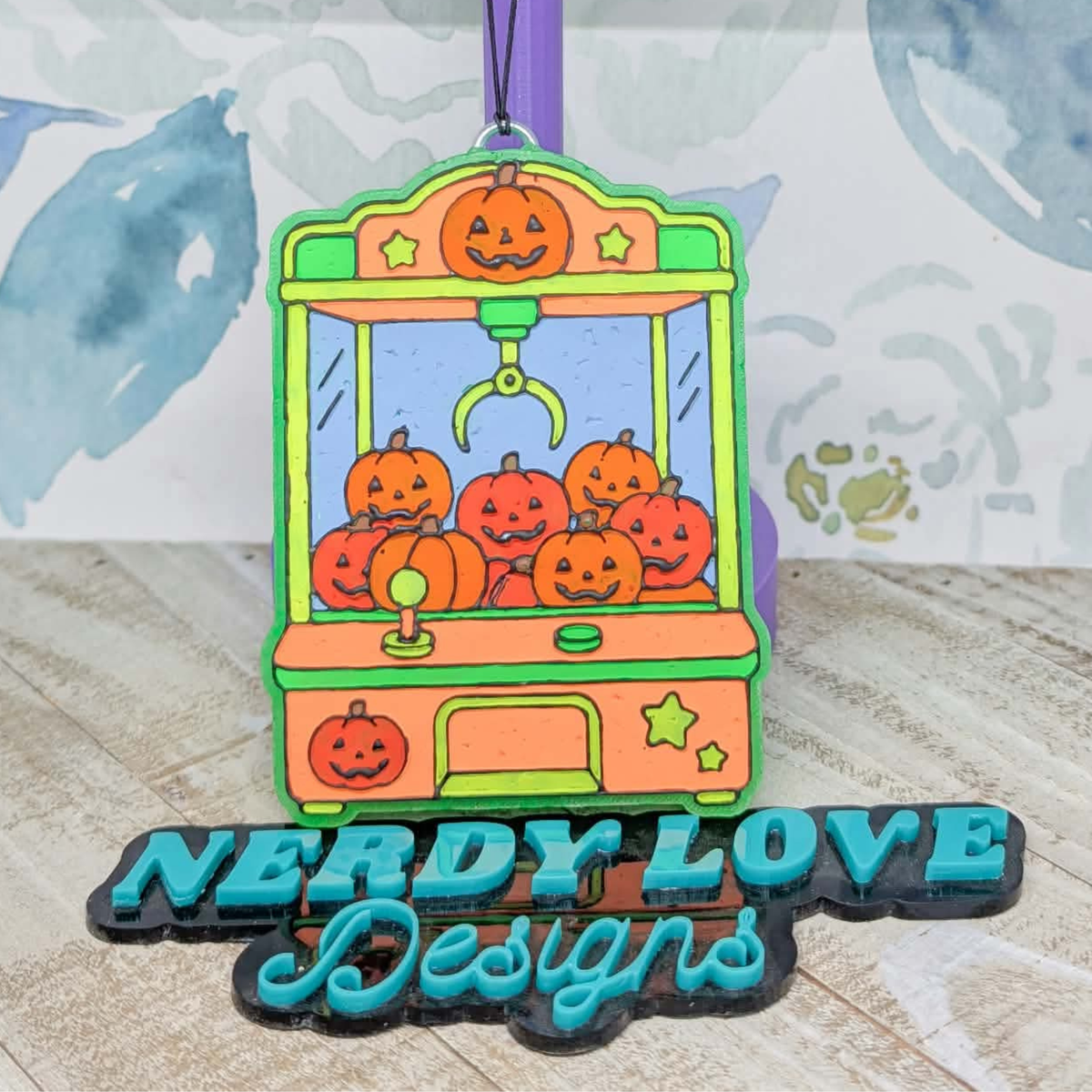 Pumpkin Claw Machine - Freshie Mold