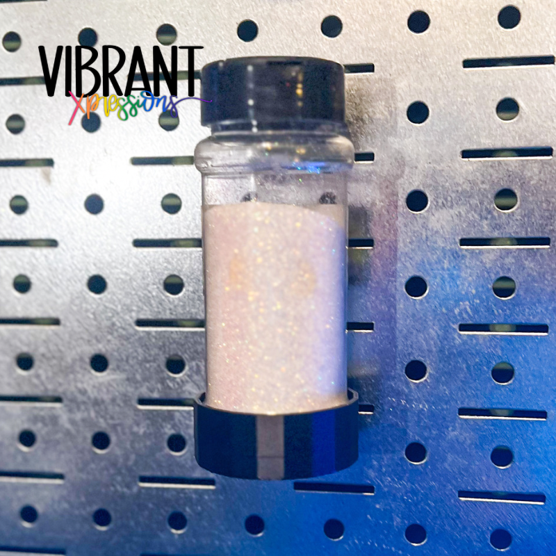 Glitter Jar Pegboard Holder for 3.5 oz Single & Dual Spout Lids