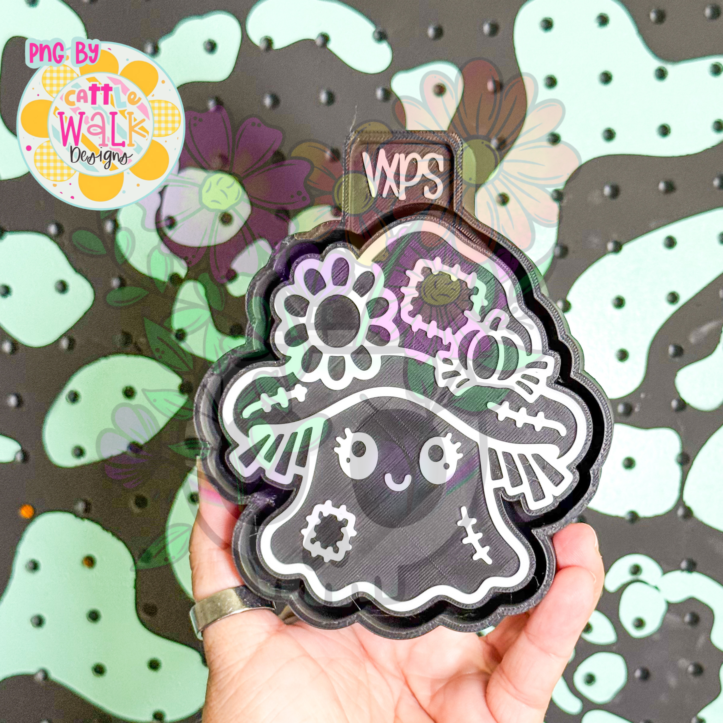 Patchy Scarecrow Ghost - Freshie Mold