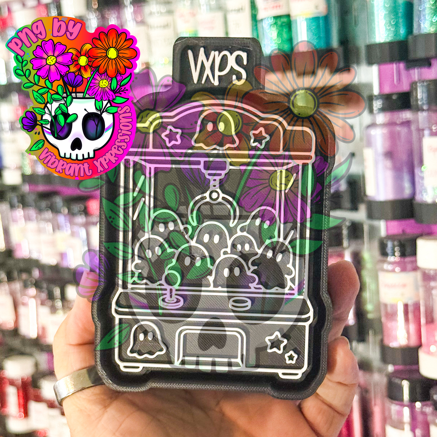 Ghost Claw Machine - Freshie Mold