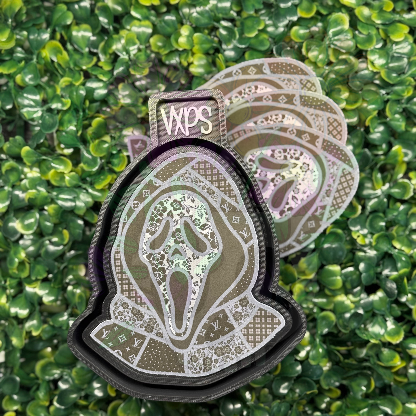 Boujee Patchword Ghost Mold + Cardstock