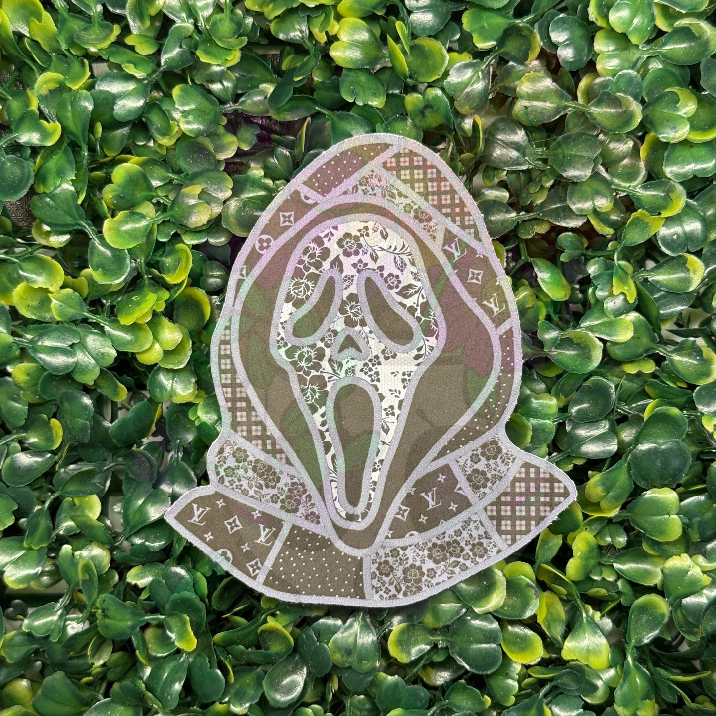 Boujee Patchwork Ghost - Cardstock