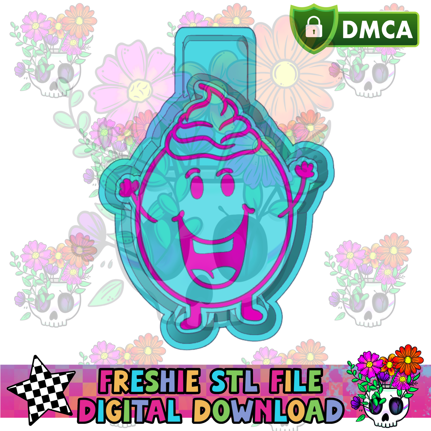 Deviled Egg Guy Mold Maker STL File