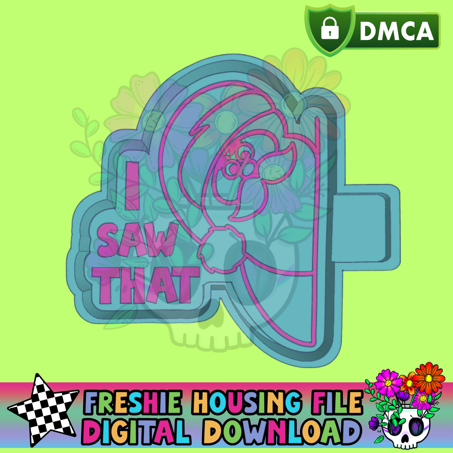 I Saw That Santa Mold Maker STL File