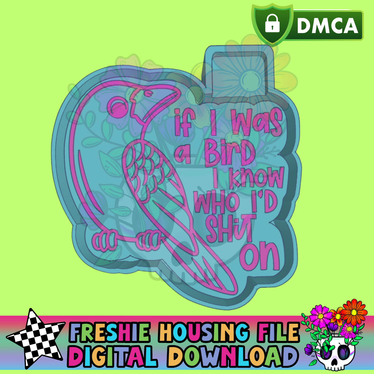 If I Was a Bird Mold Maker STL File