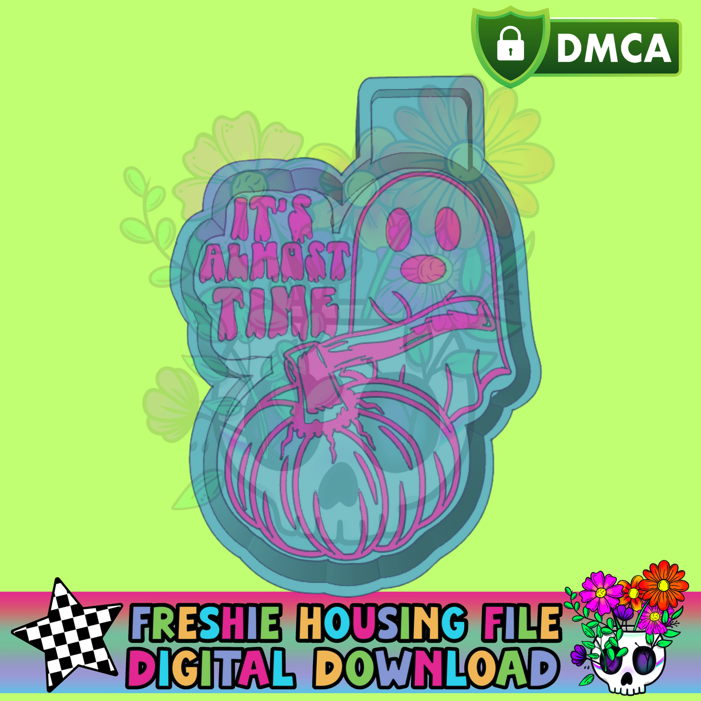 It's Almost Time Mold Maker STL File