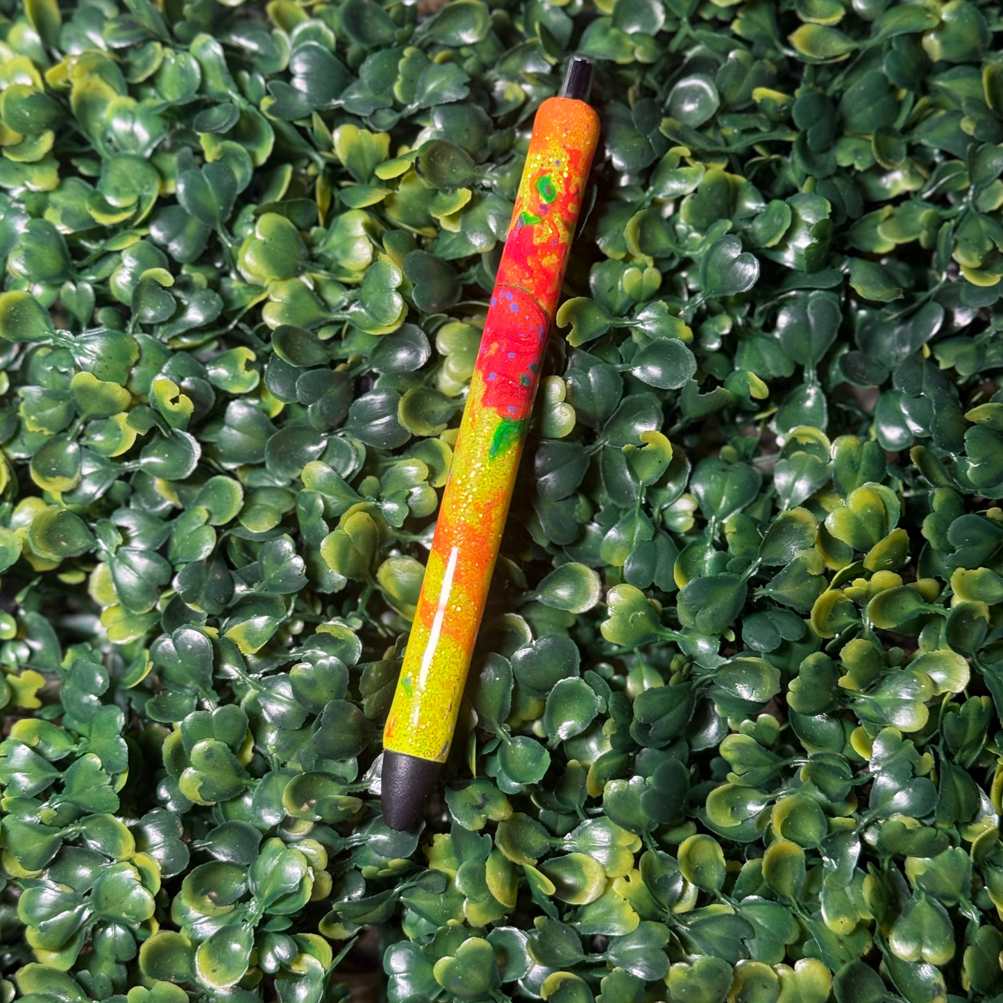 Neon Swirls Inkjoy Pen - July 2025 Pen of the Month