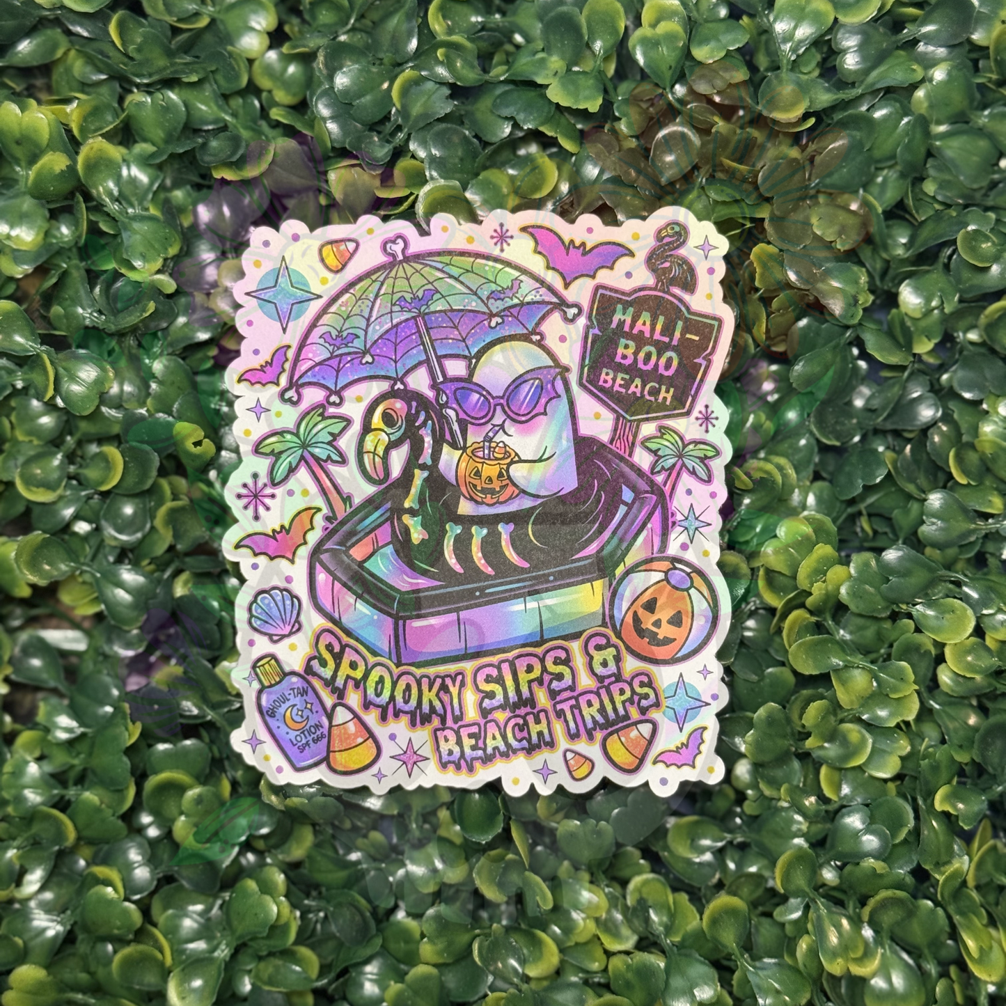 Maliboo Beach Ghost - Cardstock
