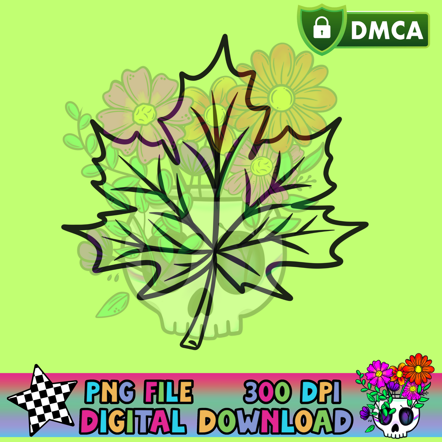 Maple Tree Leaf - PNG