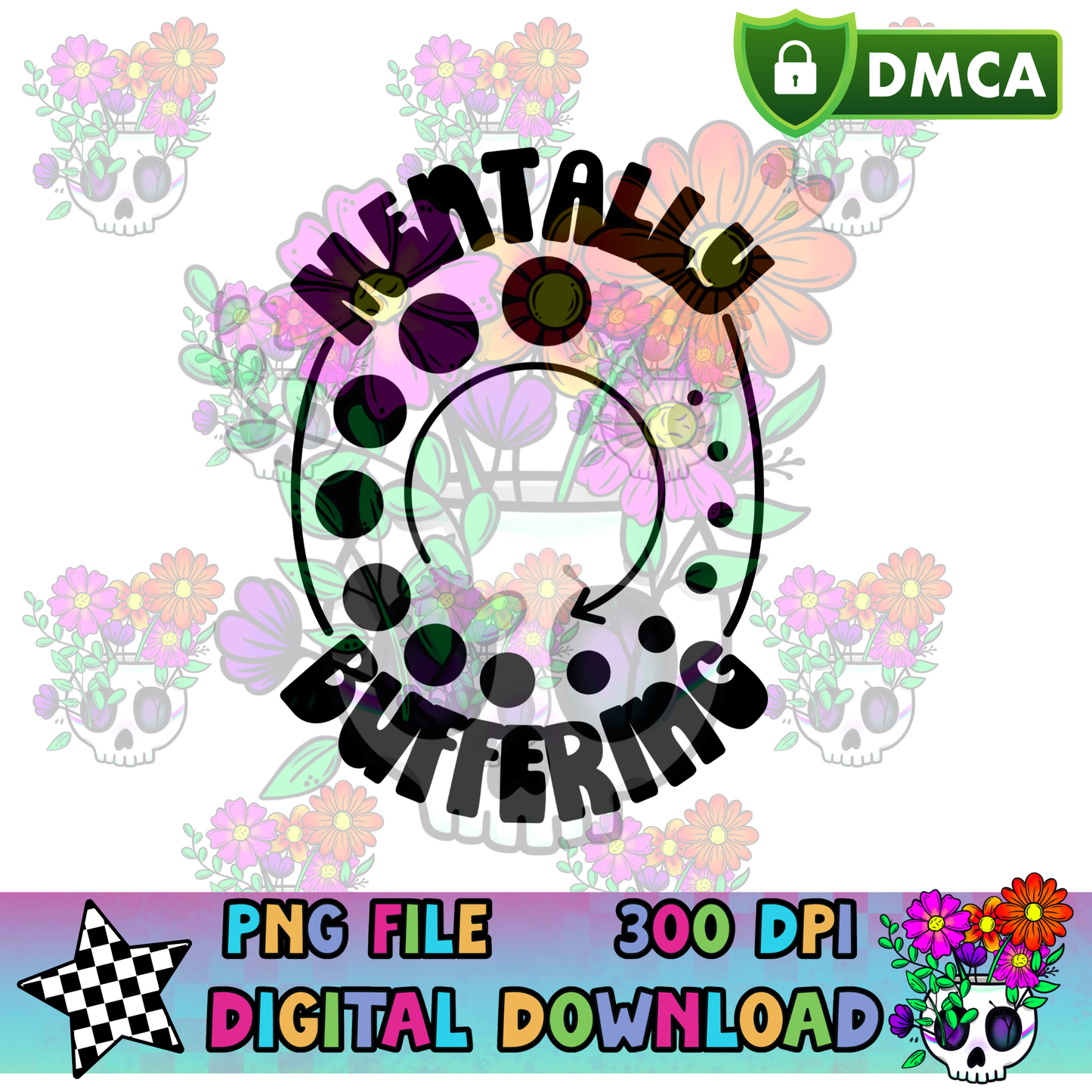 Mentally Buffering - PNG