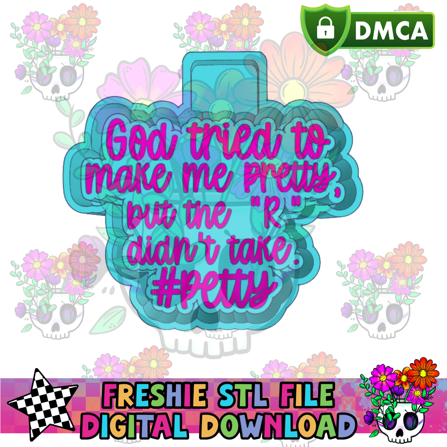 Minus the R Mold Maker STL File