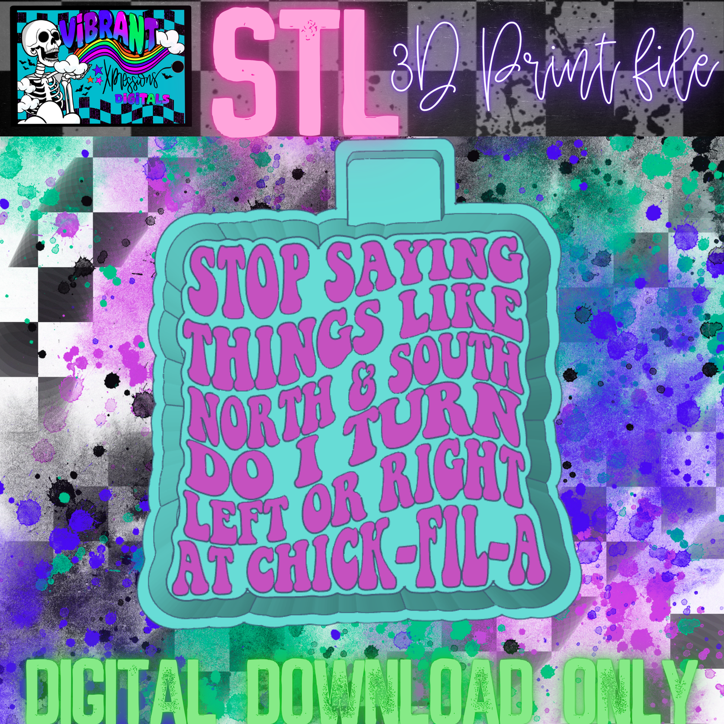 North South STL File