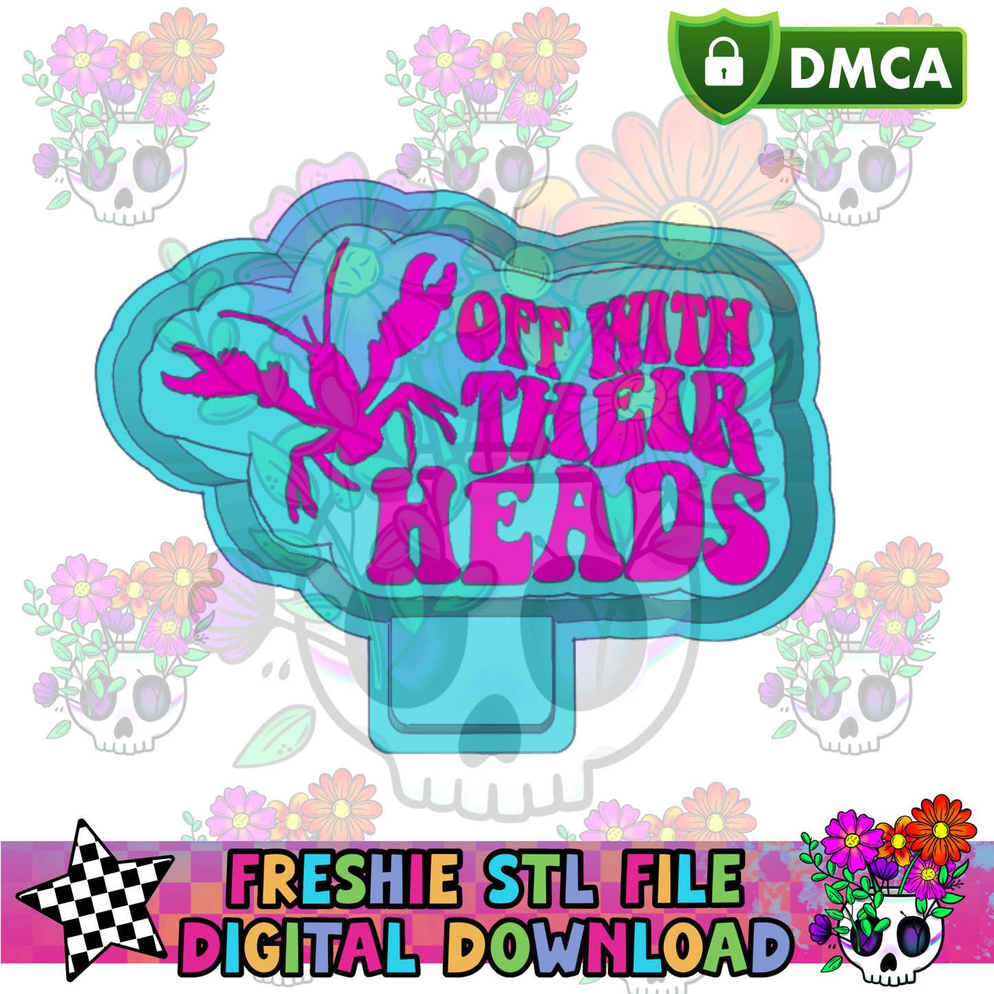 Off with Their Heads Mold Maker STL File