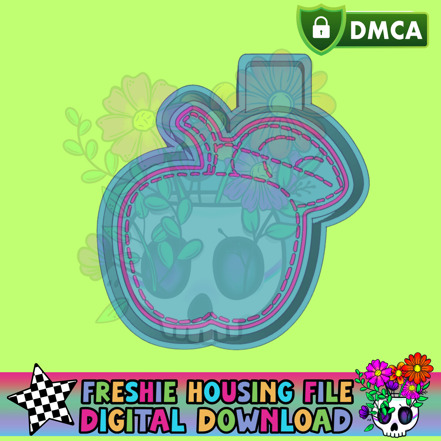 Patchwork AppleMold Maker STL File