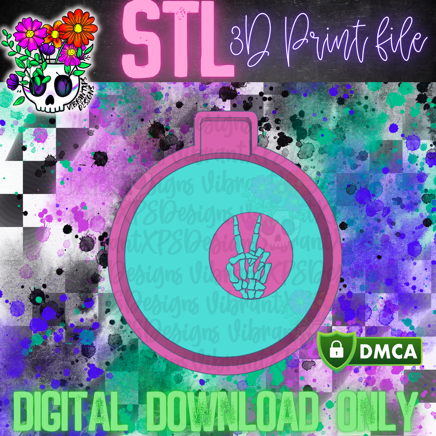 Peace Ball Mold Maker STL File