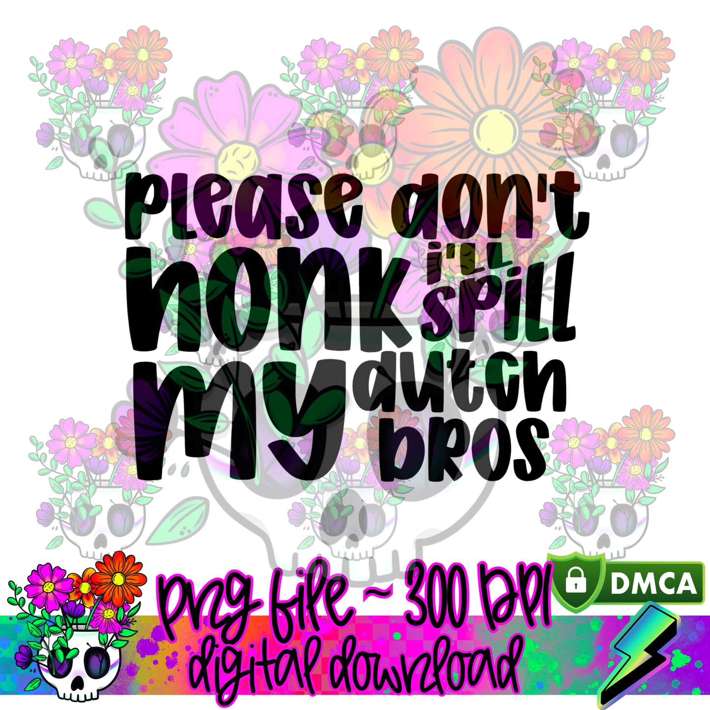 Please Don't Honk Dutch - PNG