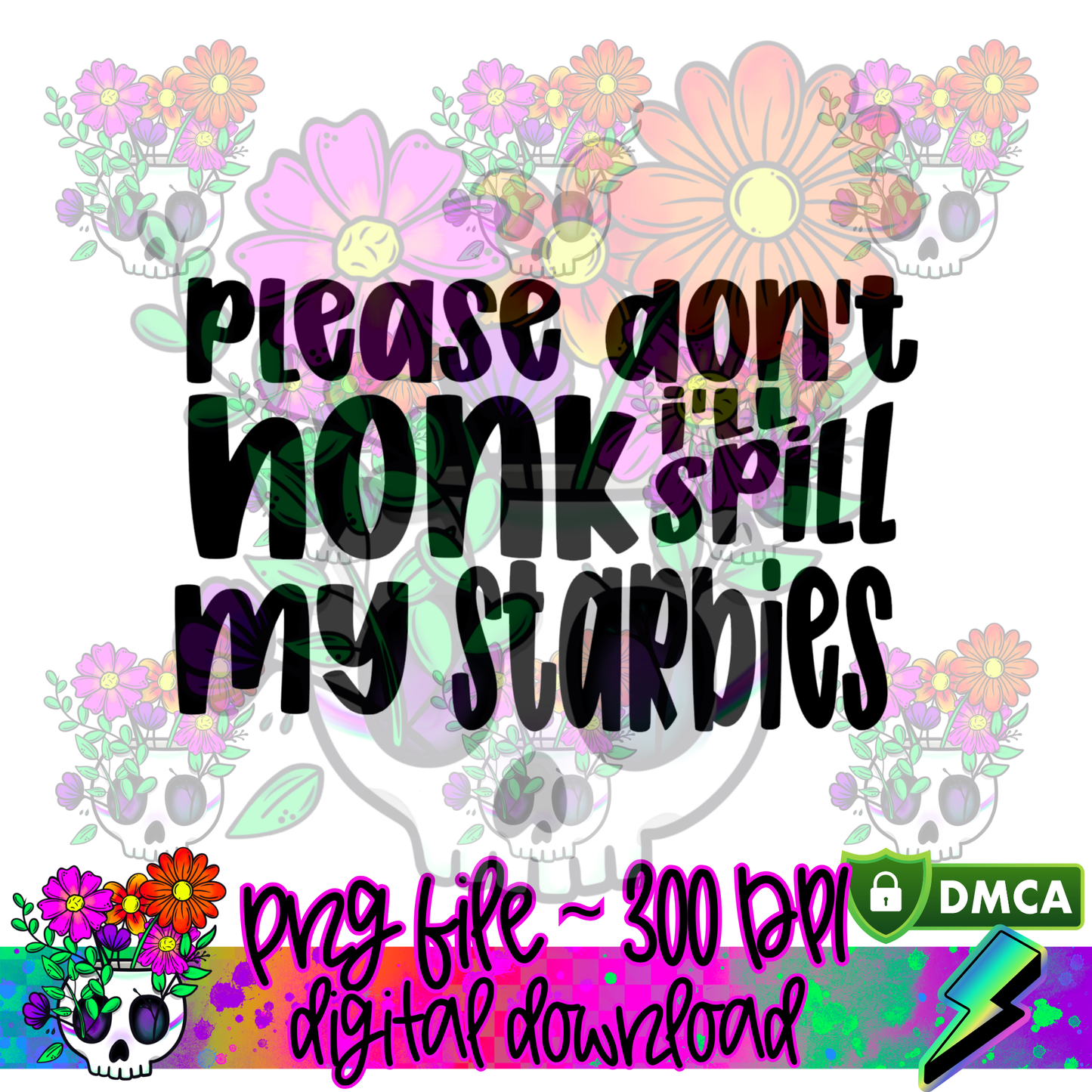Please Don't Honk Star - PNG